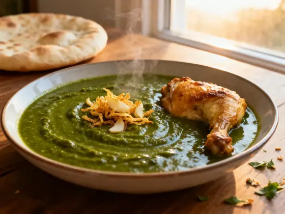 Molokhia au poulet